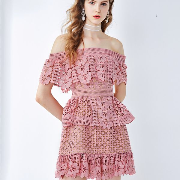 red pink tunic frill lace summer above knee slash neck off the shoulder short sleeve women party vestido de renda, White;black
red pink tunic frill lace summer above knee slash neck off the shoulder short sleeve women party vestido de renda, White;black