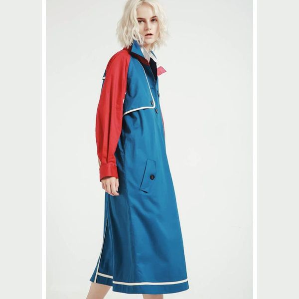 women's trench coats 2021 color matching windbreaker street tide clothes casual coat long sports loose jacket, Tan;black
women's trench coats 2021 color matching windbreaker street tide clothes casual coat long sports loose jacket, Tan;black