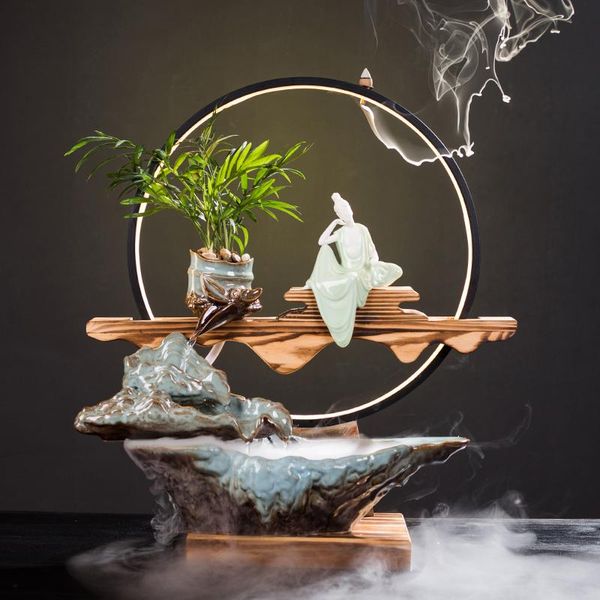 fragrance lamps eletric incense burner ceramic backflow large modern smoke fountain assuaging encensoir burners bg50ib
fragrance lamps eletric incense burner ceramic backflow large modern smoke fountain assuaging encensoir burners bg50ib