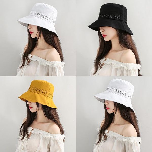 wide brim hats fisherman hat women's korean version of men and embroidered letter basin sunshade sun protection tide outdoo, Blue;gray
wide brim hats fisherman hat women's korean version of men and embroidered letter basin sunshade sun protection tide outdoo, Blue;gray