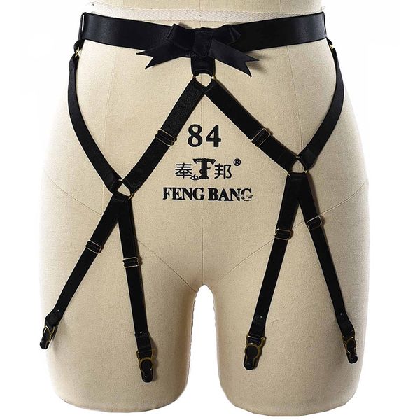 bamboo like temptation bow three-point garter tight uniform fun underwear, Black;white
bamboo like temptation bow three-point garter tight uniform fun underwear, Black;white