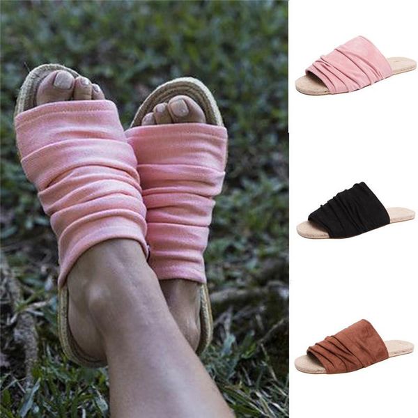 slippers women's women summer sandals slip-on flat weaving open toe beach breathable rome shoes, Black
slippers women's women summer sandals slip-on flat weaving open toe beach breathable rome shoes, Black