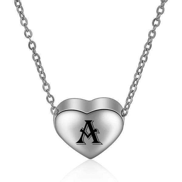pendant necklaces fashion stainless steel heart alphabet 26 letters for lady women jewelry christmas gifts, Silver
pendant necklaces fashion stainless steel heart alphabet 26 letters for lady women jewelry christmas gifts, Silver