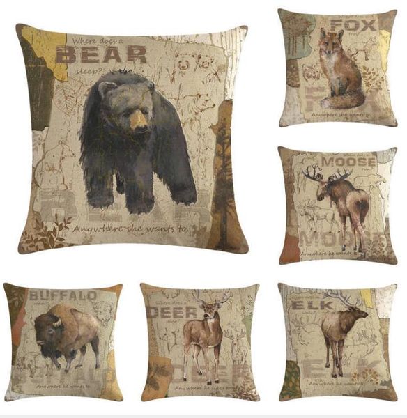 cushion/decorative pillow vintage shading animalsseries flax cushion cover throw pillowcase cojines case cartoon home decor square printing
cushion/decorative pillow vintage shading animalsseries flax cushion cover throw pillowcase cojines case cartoon home decor square printing