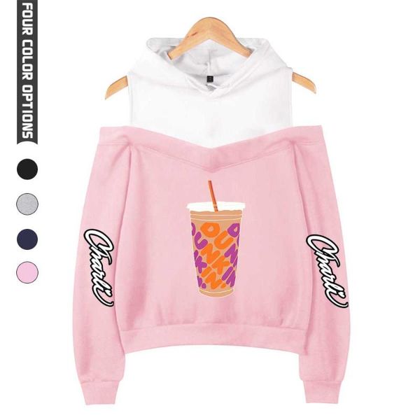 women's hoodies & sweatshirts charli damelio merch hoodie womam fashion sweatshirt off-shoulder women charlie pullover casual, Black
women's hoodies & sweatshirts charli damelio merch hoodie womam fashion sweatshirt off-shoulder women charlie pullover casual, Black