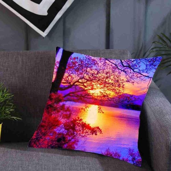 pillow case tree forest sunrise landscape cushion cover beach manor for home bedroom armchair car 45x45cm decorative w2f1
pillow case tree forest sunrise landscape cushion cover beach manor for home bedroom armchair car 45x45cm decorative w2f1