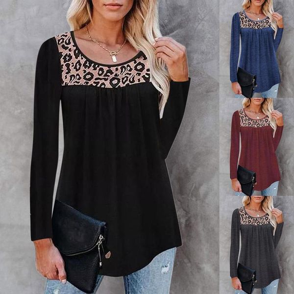 women's hoodies & sweatshirts fall casual o neck leopard print long sleeve pullover sweatshirt loose blouse elegant, Black
women's hoodies & sweatshirts fall casual o neck leopard print long sleeve pullover sweatshirt loose blouse elegant, Black