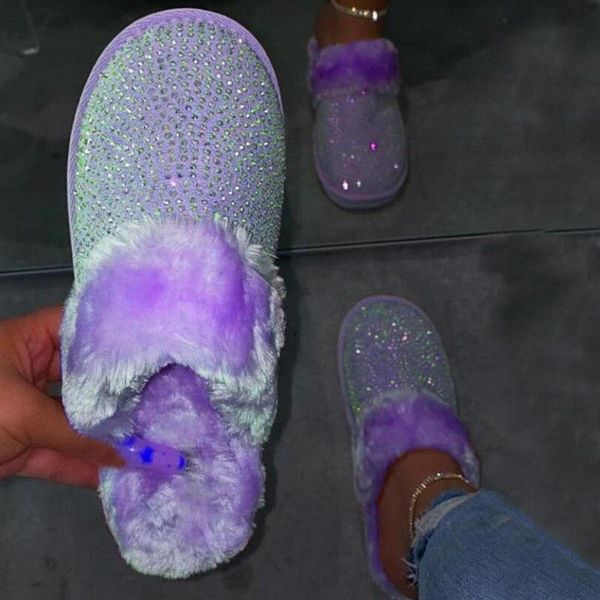 adisputent winter bling faux fur home slippers women warm girls house shoes crystal indoor bedroom non-slip soft zapatilla mujer, Black
adisputent winter bling faux fur home slippers women warm girls house shoes crystal indoor bedroom non-slip soft zapatilla mujer, Black