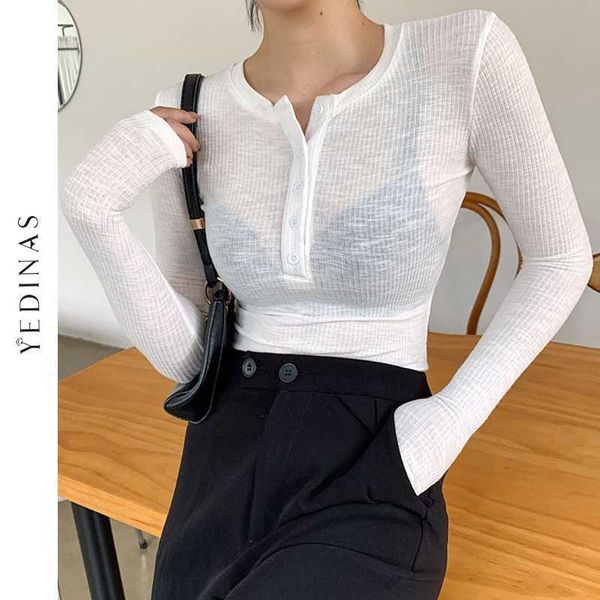 yedinas spring thin cotton t-shirts tees women's elastic slim solid soft semi-transparent o-neck tshirt see through tee 210527, White
yedinas spring thin cotton t-shirts tees women's elastic slim solid soft semi-transparent o-neck tshirt see through tee 210527, White