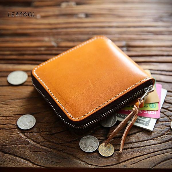 wallets leacool genuine leather wallet for men women vintage men's short zipper purse with card holder coin pocket money bag, Red;black
wallets leacool genuine leather wallet for men women vintage men's short zipper purse with card holder coin pocket money bag, Red;black