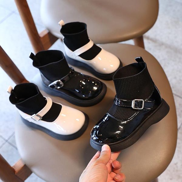 boots autumn & winter korean style slip-on fashion girl sock bootsthermal velvet shining patent leather shoes t21n09ls-54, Black;grey
boots autumn & winter korean style slip-on fashion girl sock bootsthermal velvet shining patent leather shoes t21n09ls-54, Black;grey