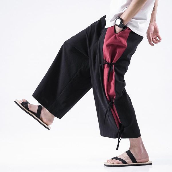 men's pants 2021 sinicism men cotton linen casual male loose breathable trouser solid wide with pocket pant plus size 5xl, Black
men's pants 2021 sinicism men cotton linen casual male loose breathable trouser solid wide with pocket pant plus size 5xl, Black