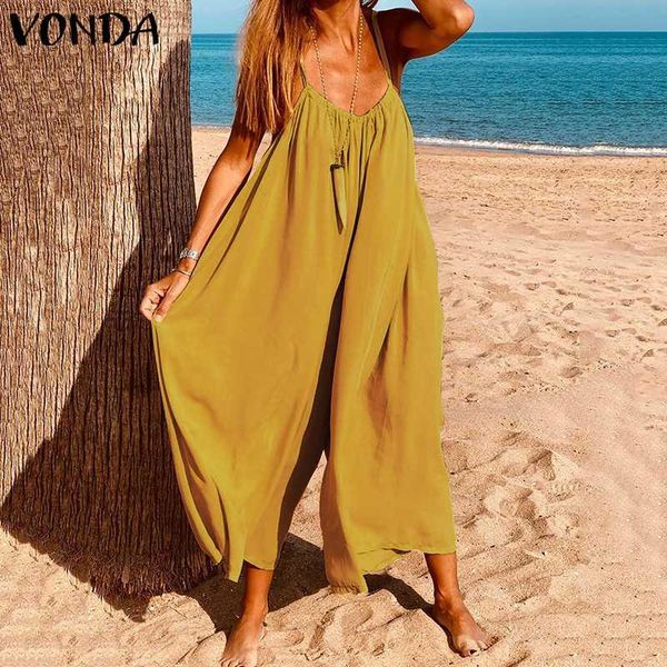 rompers women jumpsuits 2021 summer sleeveless playsuits casual ankle-length wide leg pants plus size vintage overalls women's &, Black;white
rompers women jumpsuits 2021 summer sleeveless playsuits casual ankle-length wide leg pants plus size vintage overalls women's &, Black;white