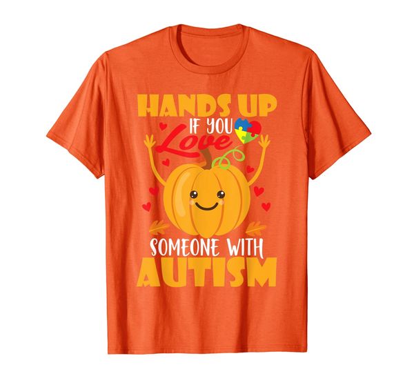 Hands up if you love someone with autism tshirt Autism Gift T-Shirt, Mainly pictures 
Hands up if you love someone with autism tshirt Autism Gift T-Shirt, Mainly pictures