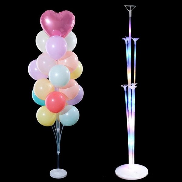 party decoration balloon holder stand with led light long sticks self-assembly transparent kit household items festival
party decoration balloon holder stand with led light long sticks self-assembly transparent kit household items festival