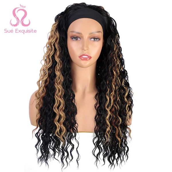 synthetic wigs sue exquisite deep curly wave headband for black women brazilian loose machine made
synthetic wigs sue exquisite deep curly wave headband for black women brazilian loose machine made