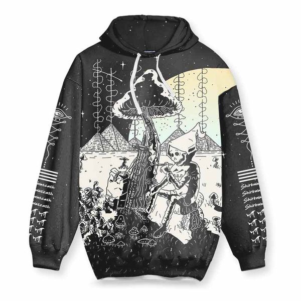 mushroom pattern men s 3d printed hoodie visual impact party punk gothic round neck american sweatshirt hoodie, Black
mushroom pattern men s 3d printed hoodie visual impact party punk gothic round neck american sweatshirt hoodie, Black