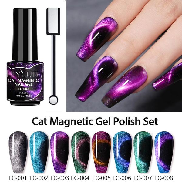 nail gel lemooc 7ml 9d cat magnetic polish set magnet stick black needed semi permanent soak off uv led glitter, Red;pink
nail gel lemooc 7ml 9d cat magnetic polish set magnet stick black needed semi permanent soak off uv led glitter, Red;pink