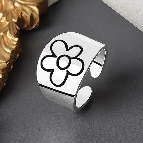 cluster rings korean daisy flower for women punk plum blossom adjustable open ring boho minimalist jewelry dress gift, Golden;silver
cluster rings korean daisy flower for women punk plum blossom adjustable open ring boho minimalist jewelry dress gift, Golden;silver