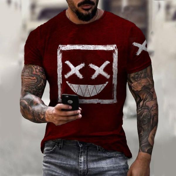 men's t-shirts streetwear, White;black
