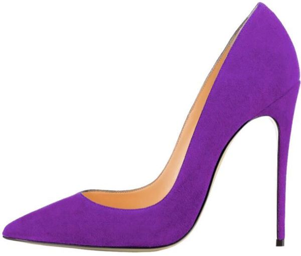 moraima snc woman pumps purple suede casual office lady pointed toe high heels dress shoes, Black
moraima snc woman pumps purple suede casual office lady pointed toe high heels dress shoes, Black