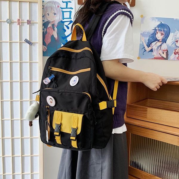 nylon school bags for teenage girls cute student backpacks women bookbags fashion youth schoolbags 2021
nylon school bags for teenage girls cute student backpacks women bookbags fashion youth schoolbags 2021