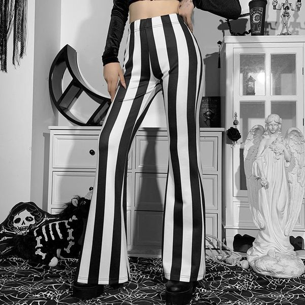 women's pants & capris 2021 vintage dark style black white striped flared europe america cross border clothing street retro hipster
women's pants & capris 2021 vintage dark style black white striped flared europe america cross border clothing street retro hipster