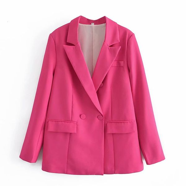 autumn women's rose red suit coat, Black;brown