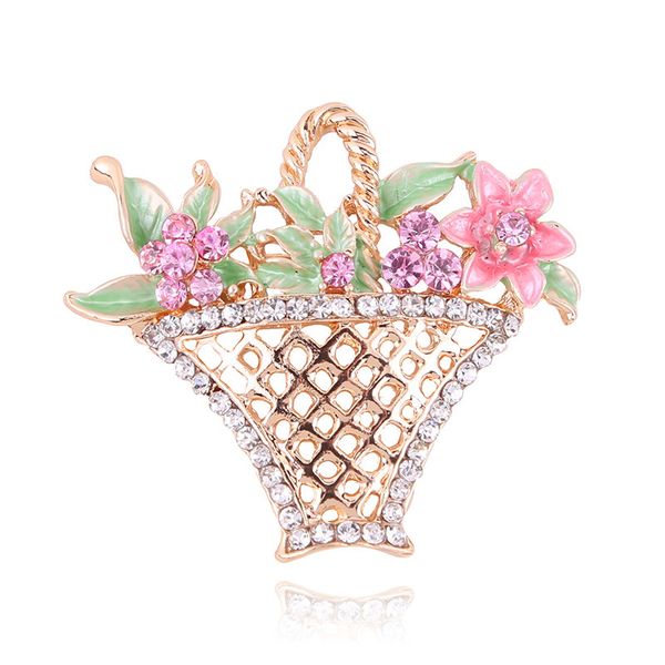factory flower basket hollow inlaid brooch women's diamond color preserving electroplating fashion pearl dress wear brooch pin christma
factory flower basket hollow inlaid brooch women's diamond color preserving electroplating fashion pearl dress wear brooch pin christma
