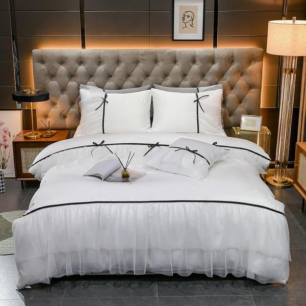 bedding sets michiko simple solid color duvet cover skin-friendly washed silk four piece set
bedding sets michiko simple solid color duvet cover skin-friendly washed silk four piece set