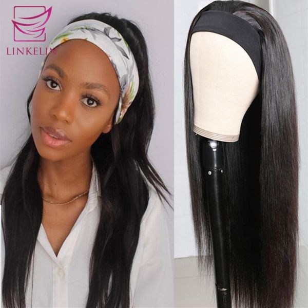 lace wigs linkelin hair straight human headband 14"-24" long brazilian remy glueless for black women, Black;brown
lace wigs linkelin hair straight human headband 14"-24" long brazilian remy glueless for black women, Black;brown