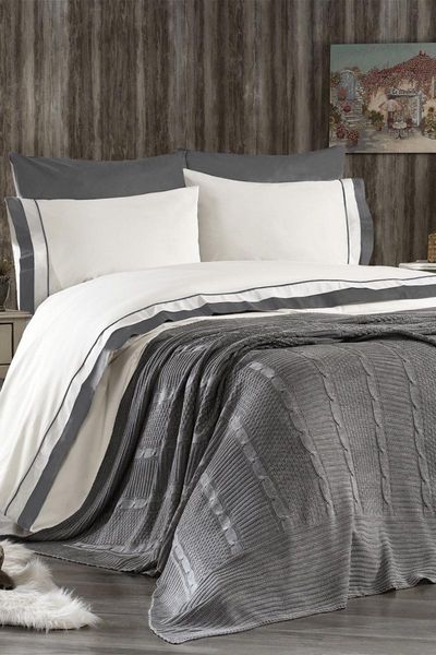 bedding sets 7-piece cotton knitwear blanket autumn duvet cover set gray stckhmnev1t
bedding sets 7-piece cotton knitwear blanket autumn duvet cover set gray stckhmnev1t