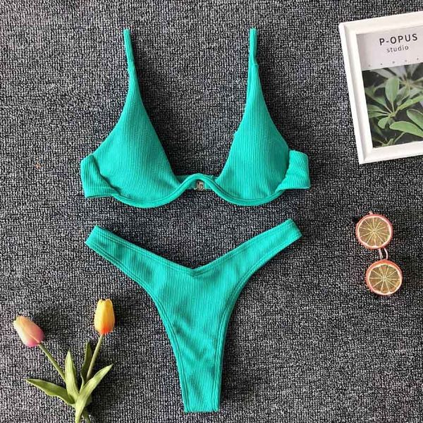 ribbed v ne cut out thong bathing suit high waist swimsuit micro swimwear women brazilian biquini swim beach 5236by air
ribbed v ne cut out thong bathing suit high waist swimsuit micro swimwear women brazilian biquini swim beach 5236by air