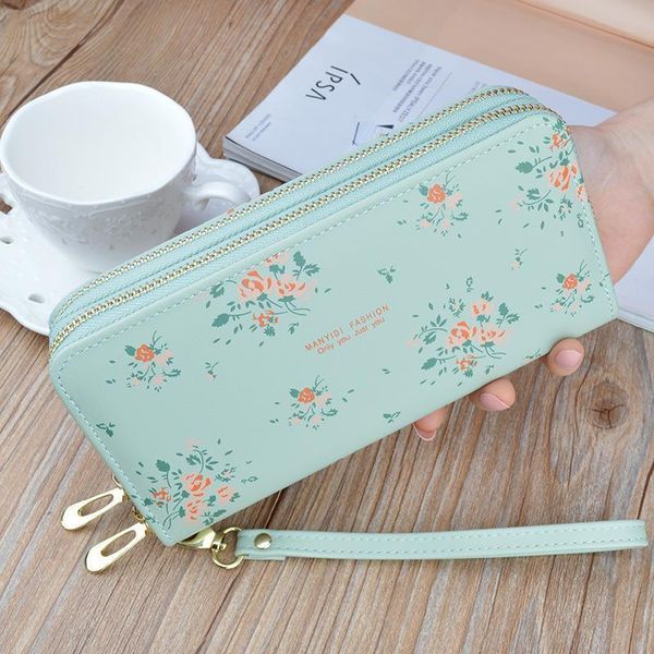 designer double zipper women wallets large capacity long clutch bag wallet soft leather printing change mobile, Red;black
designer double zipper women wallets large capacity long clutch bag wallet soft leather printing change mobile, Red;black