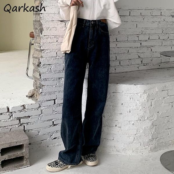 women's jeans women vintage casual summer loose chic high street basic retro college feminino all-match korean harajuku simple, Blue
women's jeans women vintage casual summer loose chic high street basic retro college feminino all-match korean harajuku simple, Blue