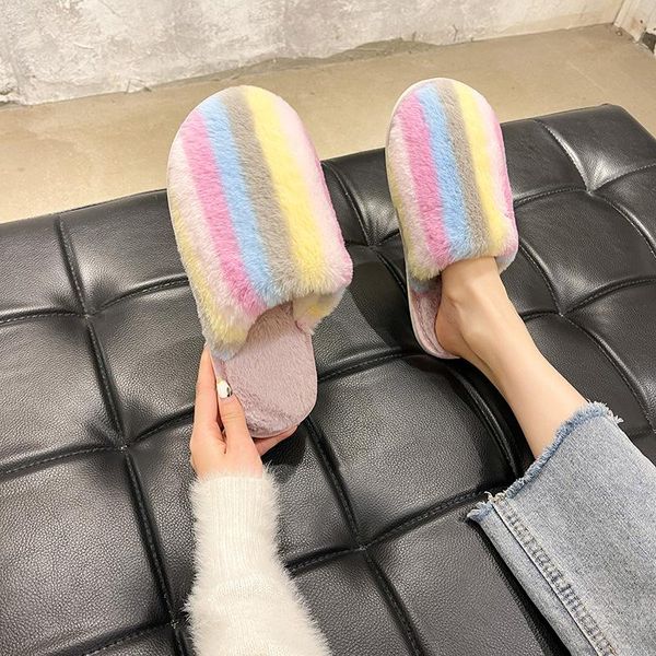 slippers indoor women 2021 winter mixed colors shallow woman fashion home ladies shoes casual lady shoe, Black
slippers indoor women 2021 winter mixed colors shallow woman fashion home ladies shoes casual lady shoe, Black