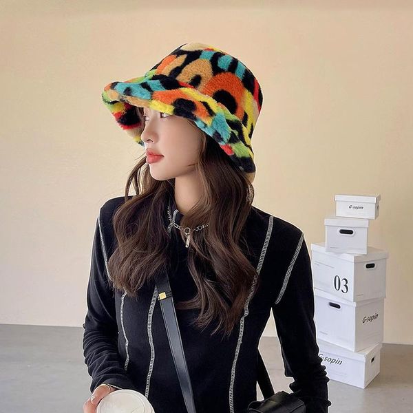 wide brim hats fashion women winter bucket warm plush color basin hat letter camouflage stripe for spotac2118, Blue;gray
wide brim hats fashion women winter bucket warm plush color basin hat letter camouflage stripe for spotac2118, Blue;gray