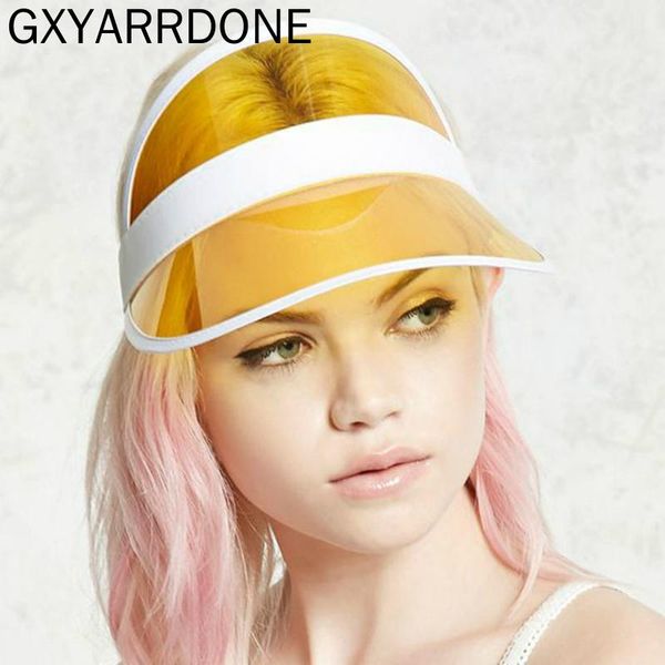 stingy brim hats 2021 summer sun for women men candy color transparent empty sunshade hat plastic pvc bicycle sunhat ladies cap, Blue;gray
stingy brim hats 2021 summer sun for women men candy color transparent empty sunshade hat plastic pvc bicycle sunhat ladies cap, Blue;gray