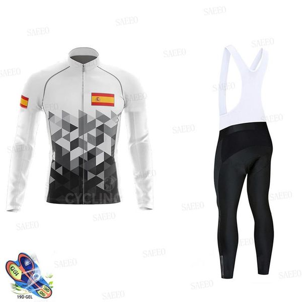 racing sets ropa ciclismo hombre 2021 spain cycling pro team set long sleeve bib pants biker wear raphaful, Black;blue
racing sets ropa ciclismo hombre 2021 spain cycling pro team set long sleeve bib pants biker wear raphaful, Black;blue