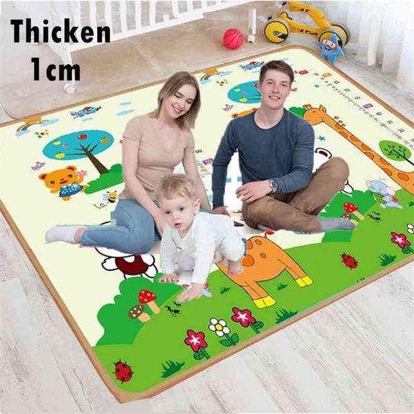 thicken 1cm baby play mat xpe puzzle mat educational children's carpet in the nursery climbing pad kids rug activitys games toys 210402
thicken 1cm baby play mat xpe puzzle mat educational children's carpet in the nursery climbing pad kids rug activitys games toys 210402