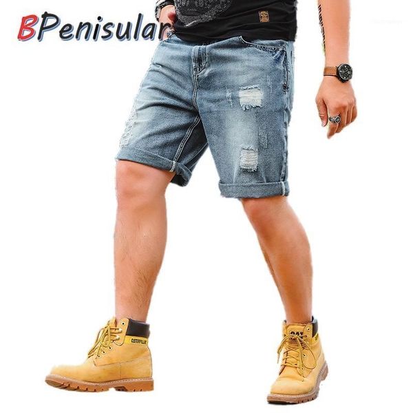 men's jeans denim men jean shorts summer plus size loose fashionable knee length holes destroyed ripped breeches hip hop, Blue
men's jeans denim men jean shorts summer plus size loose fashionable knee length holes destroyed ripped breeches hip hop, Blue
