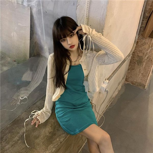 within 2021 dress women take a pure color render condole belt spring temperament word show thin casual dresses, Black;gray
within 2021 dress women take a pure color render condole belt spring temperament word show thin casual dresses, Black;gray