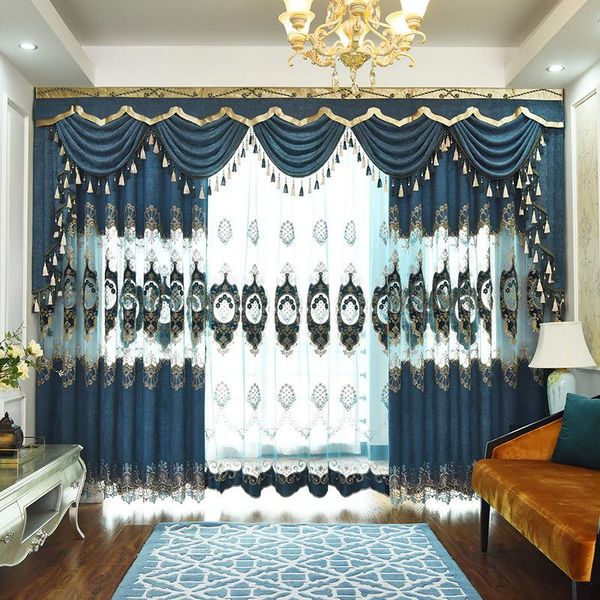 curtain & drapes european style light luxury high-end and elegant high shading chenille curtains for living room bedroom
curtain & drapes european style light luxury high-end and elegant high shading chenille curtains for living room bedroom