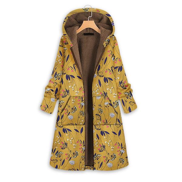 women's jackets women floral print coat hooded jacket open front warm outerwear overcoat big size manteau femme windbreaker, Black;brown
women's jackets women floral print coat hooded jacket open front warm outerwear overcoat big size manteau femme windbreaker, Black;brown
