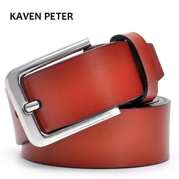 cowhide genuine leather mens belts for men brand strap one layer male pin buckle fancy vintage cowboy jeans cintos, Black;brown
cowhide genuine leather mens belts for men brand strap one layer male pin buckle fancy vintage cowboy jeans cintos, Black;brown