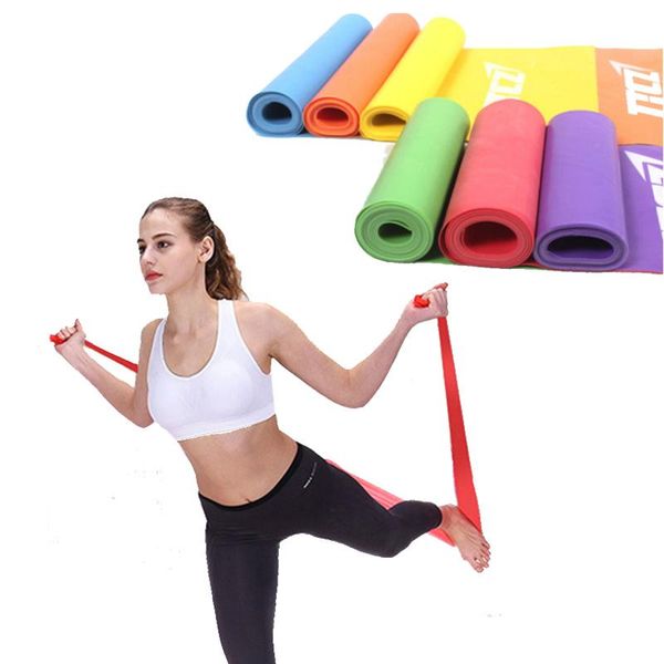 150cm natural rubber elastic resistance band yoga pilates stretch pull up exercise home gym fitness training equipment bands
150cm natural rubber elastic resistance band yoga pilates stretch pull up exercise home gym fitness training equipment bands