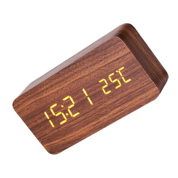 wall clocks modern wooden wood led alarm clock calendar without battery(black and white)
wall clocks modern wooden wood led alarm clock calendar without battery(black and white)