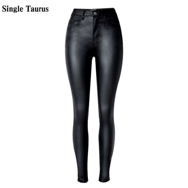 high waist pu imitation leather jeans women fashion black elasticity skinny femme push up slim vaqueros mujer pencil pants 210927, Blue
high waist pu imitation leather jeans women fashion black elasticity skinny femme push up slim vaqueros mujer pencil pants 210927, Blue