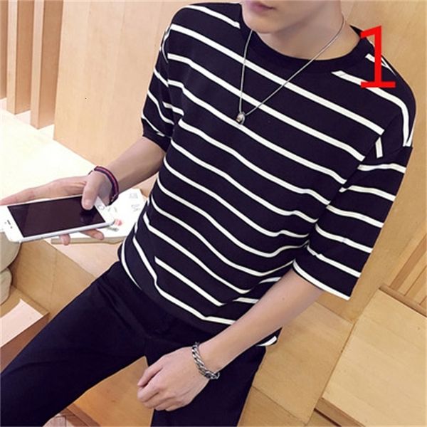 men's t-shirts t-shirt korean version of the slim tide brand half-sleeved clothes thin section round neck printing men p50w, White;black
men's t-shirts t-shirt korean version of the slim tide brand half-sleeved clothes thin section round neck printing men p50w, White;black