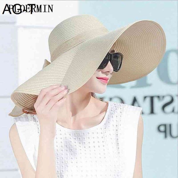 elegant style summer large brim straw hat women girls fashion sun hat uv protect big bow summer beach, Blue;gray
elegant style summer large brim straw hat women girls fashion sun hat uv protect big bow summer beach, Blue;gray